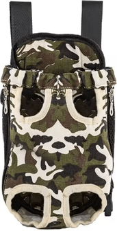 Inspire Essentials Camouflage Breathable Dog Backpack Carrier For Travel And Outdoor Adventures l in 6.5kg 14
