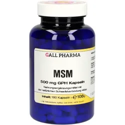MSM 500 mg GPH Kapseln 108 g