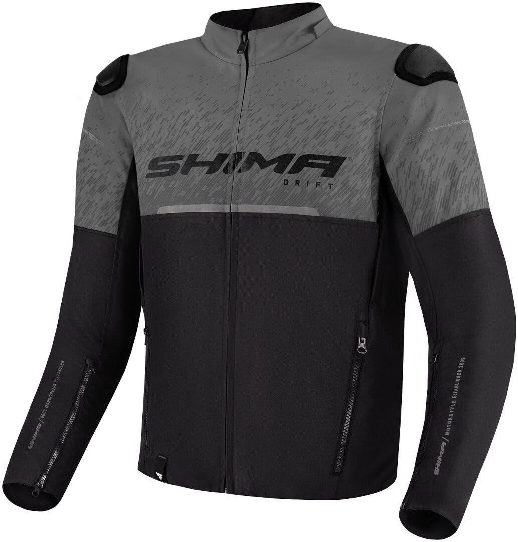 SHIMA Drift Motorrad Textiljacke DRIFT-MEN-GREY-4XL