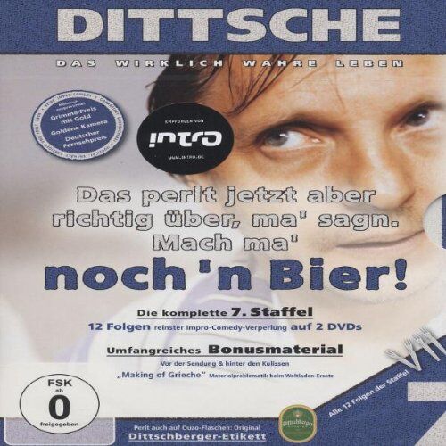 Olli Dittrich - Dittsche: Das wirklich wahre Leben - Die komplette 7. Staffel [2 DVDs] - Preis vom 08.10.2026 07:26:42 h