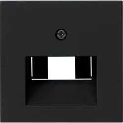 Gira Abdeckung schwarz UAE/IAE+Netzwerk 0270005