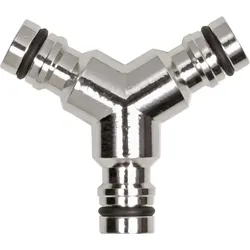 Y-Abzweigstecker Messing Stecksystem