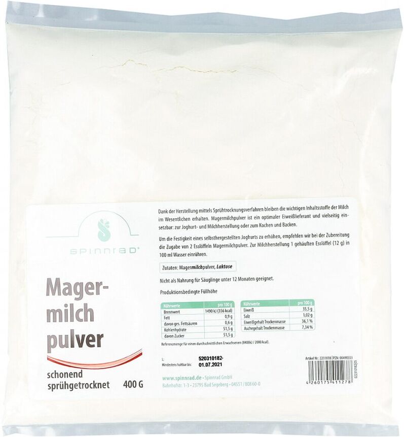 Magermilchpulver 400g