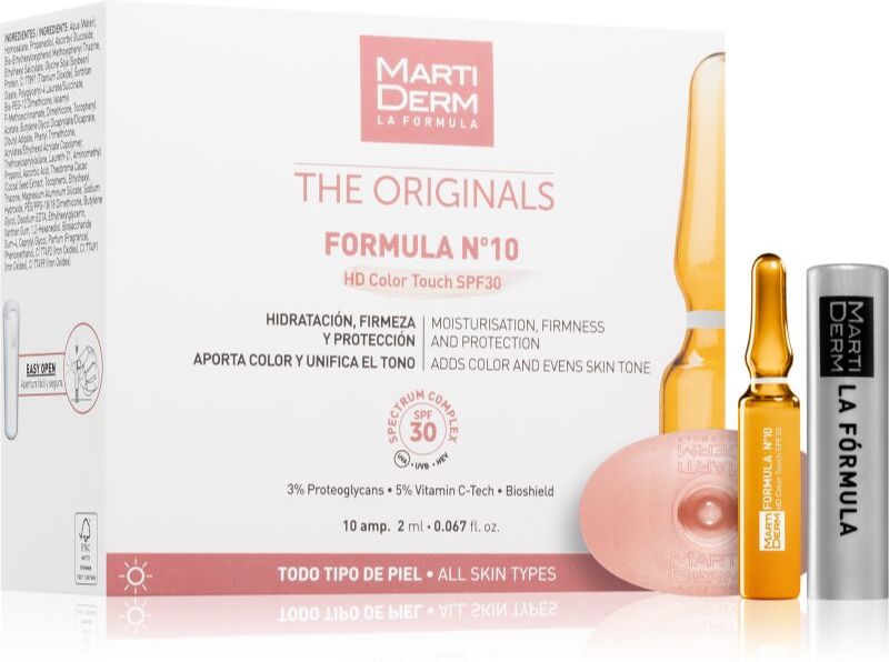 MartiDerm Essentials Formula 10 Schutz-Serum in Ampullen SPF 30 10x2 ml