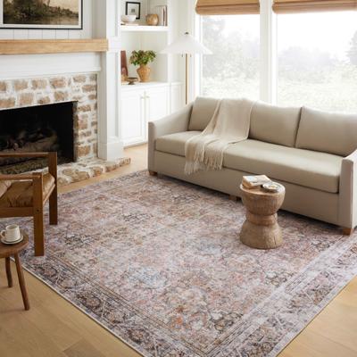 Alexander Home Bella Distressed Vintage Area Rug