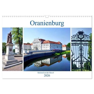 Oranienburg - Kleinod an der Havel (Wandkalender 2026 DIN A3 quer), CALVENDO Monatskalender