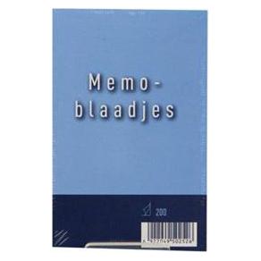 Memo Block 90X140Mm (90x140mm) (33095136)
