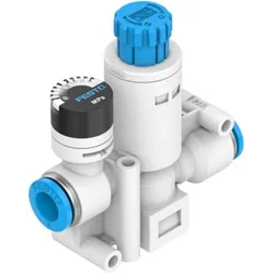 Festo, Rohrverbindungstechnik, Druckregler 8086004 VRPA-CM-Q6-E Gehäusematerial PBT 1 St.