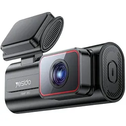 Yesido - Dash Camera (KM21) - Full HD 1080p, 145° Angle Range, 1.47" IPS Built-in Screen - Black (Eingebautes Display, Full HD), Dashcam, Schwarz