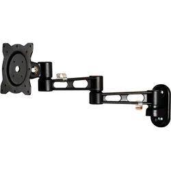 Roline LCD-Wandhalterung (Wand, 10 kg), Monitor Halterung, Schwarz