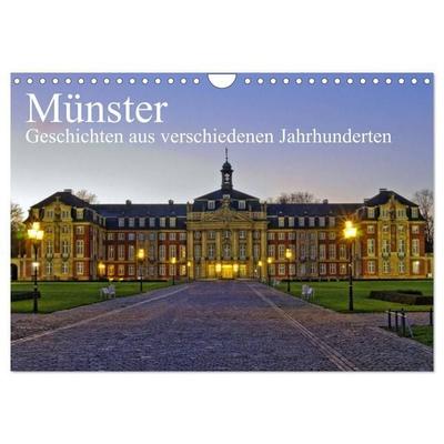 Münster - Geschichten aus verschiedenen Jahrhunderten (Wandkalender 2027 DIN A4 quer), CALVENDO Monatskalender