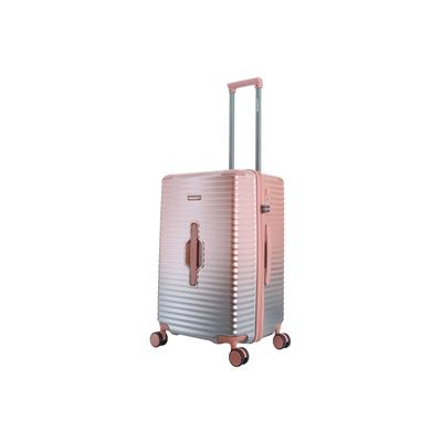 Koffer SAXOLINE "Elite Trunk", Gr. B/H/T: 41cm x 65cm x 33cm, rosa, Koffer, mit einer robusten ABS/PC-Schale