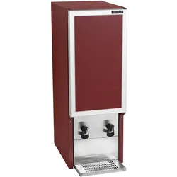 TEFCOLD Wein-Dispenser-Kühlschrank DKS95-2/20L 120l Rot RAL3005