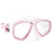 Cressi - Prisma - Tauchmaske - Farbe: Clear/Pink