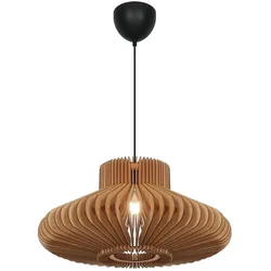 Nordlux, Pendelleuchte, Nordlux-Manago-Hanglamp-E27-Naturel Hout (E27)