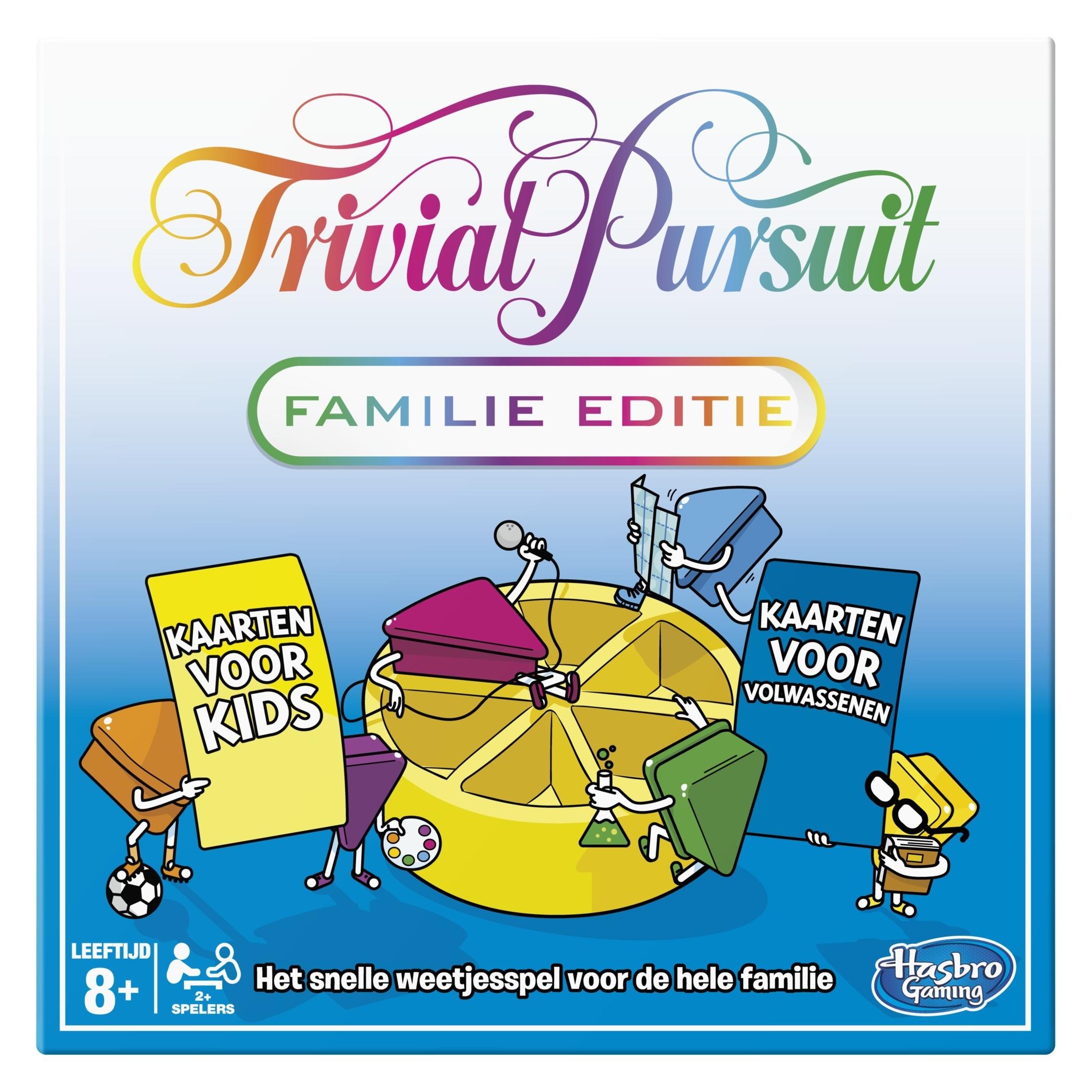 Hasbro Gaming Pursuit Familie Belgische Editie - Bordspel (Französisch, Niederländisch, 2 - 12 Spieler) (E1921155)