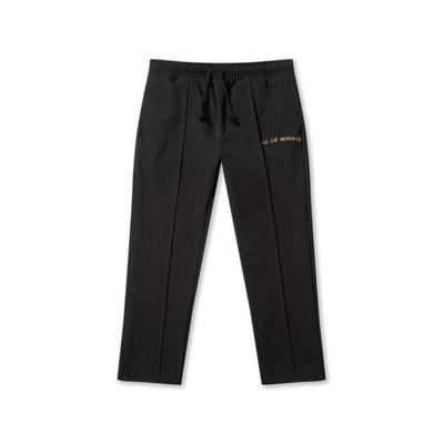 Stoffhose PAS DE MONACO "Pas De Monaco BENGALINE PANTS", Herren, Gr. XS, US-Größen, schwarz, 100% Polyester, normal, Hosen Stoffhose