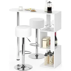 Vicco, Bartisch, Vincent mit 2 Barhockern