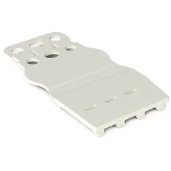 Wago 832-532 Zugentlastungsplatte,für Feder- und Stiftleisten,20,2 mm breit,lichtgrau 832532  - 10 Stück