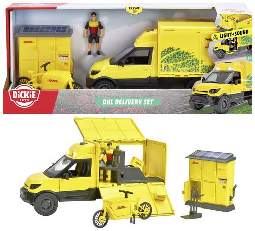 Dickie Toys LKW Modell DHL Delivery Set Fertigmodell LKW Modell