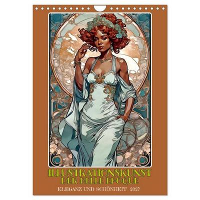 Illustrationskunst der Belle Époque (Wandkalender 2027 DIN A4 hoch), CALVENDO Monatskalender
