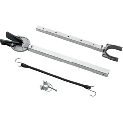 VEVOR verstellbarer Heckspiegelschoner Transom Saver (609,6-914,4 mm) mit Verbundkopf, korrosionsbeständiger Heckspiegelschoner Außenbordmotoren unter 100 PS, für Anhänger Boot Außenbordmotoren