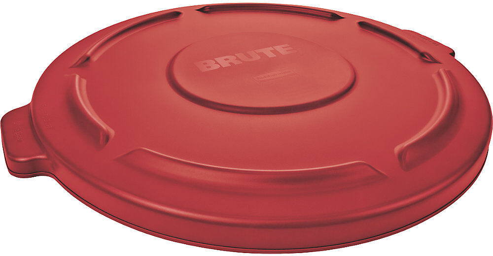 Deckel BRUTE® mit Ablaufrinnen, für 121-l-Container, rot Rubbermaid