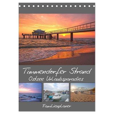 Timmendorfer Strand - Ostsee Urlaubsparadies (Tischkalender 2027 DIN A5 hoch), CALVENDO Monatskalender