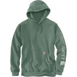 Carhartt Iconic K288 Logo, Kapuzenpullover - Grün (Gn7) - XL