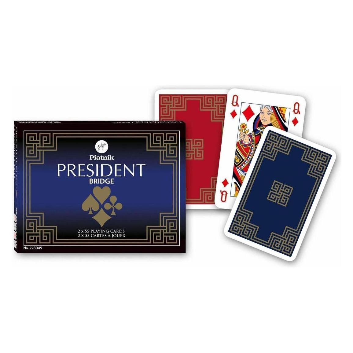 Piatnik President Bridge (Deutsch, 2 - 4 Spieler) (KP-228049)