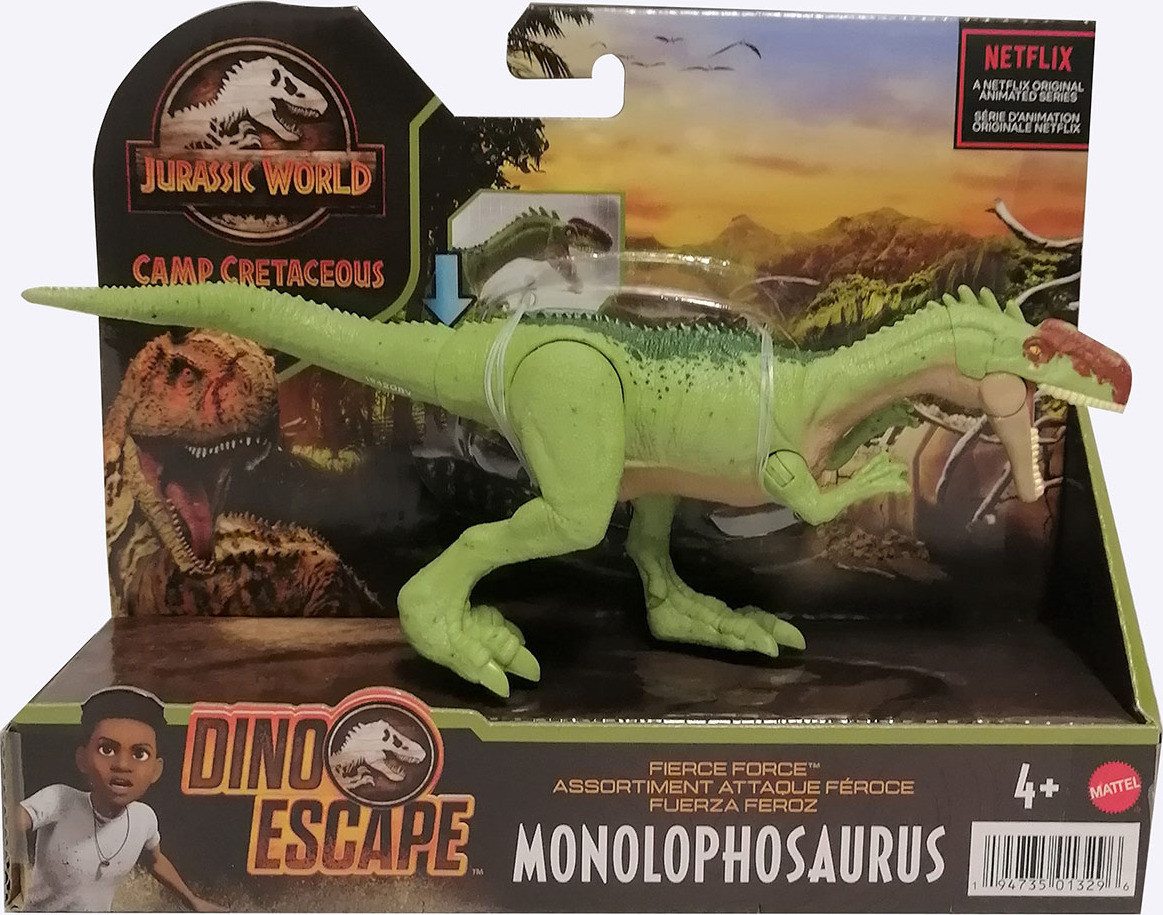 Mattel Jurassic World Fierce Force Monolophosaurus GWN31 HCL86