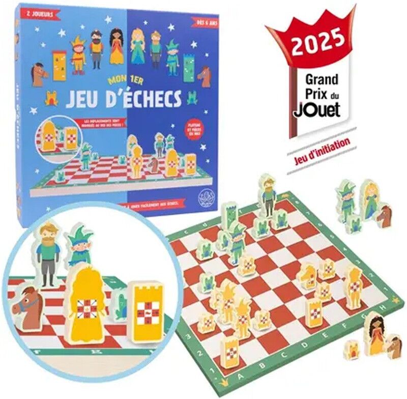Mon premier jeu d'échecs - Wilson Jeux