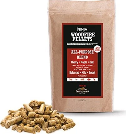 Ninja XSKOGAPLT2EU Woodfire-Pellets - Mischung aus Kirsche, Ahorn und Eiche, 900 g