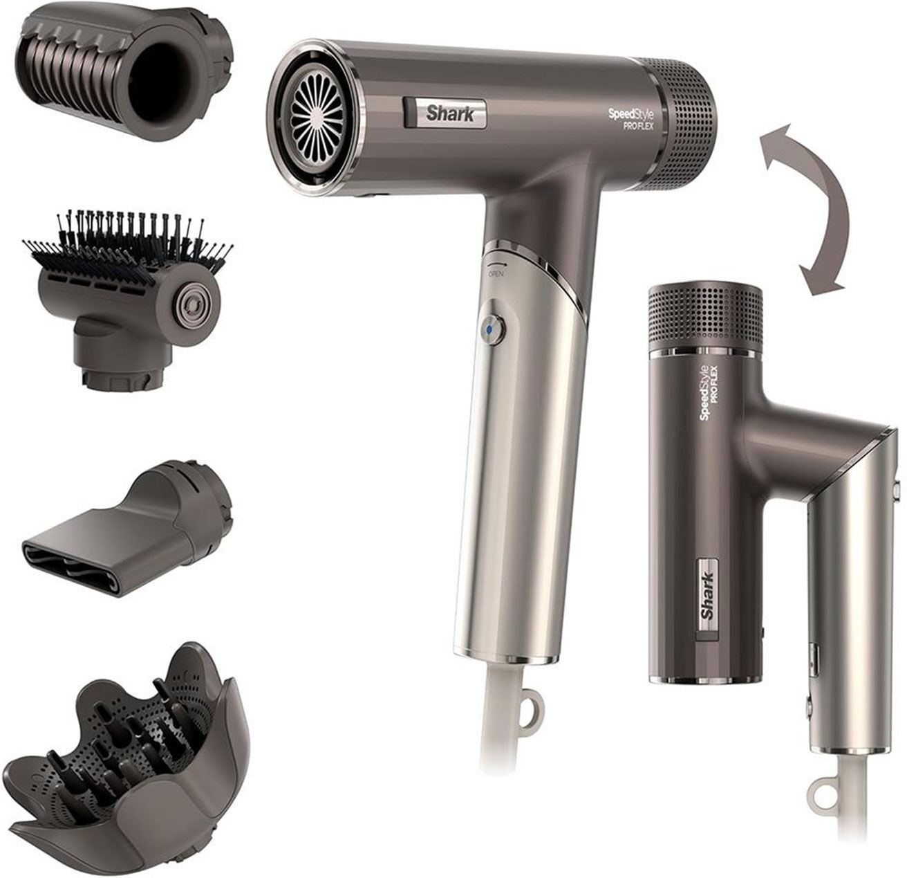 SHARK SpeedStyle Pro Flex 4in1 Hairdryer