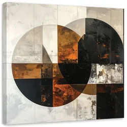LEINWANDBILD 3D und geometrisch 40x40cm
