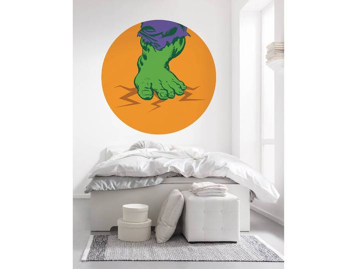 Papier peint intissé Avengers Hulk 128 x 128cm