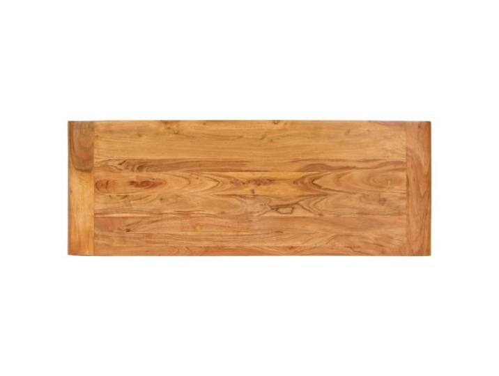 Table console - VINGVO - 110x40x76 cm - Bois d'acacia massif - Finition laquée - Entrée