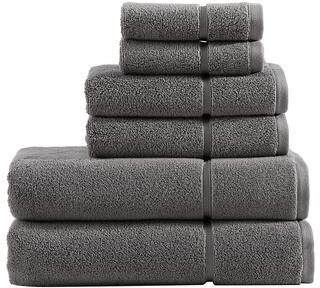 Vera Wang Modern Lux Cotton 6 Piece Towel Set - 6 Piece