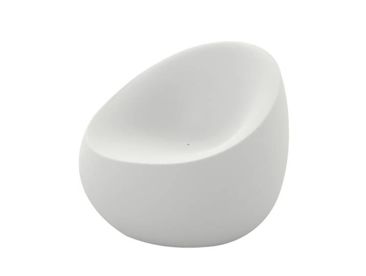 VONDOM fauteuil STONES COLLECTION (Blanc - Polyéthylène)
