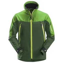 Snickers FlexiWork, Softshell-Stretch-Jacke 5 stahlblau-anthrazit melange