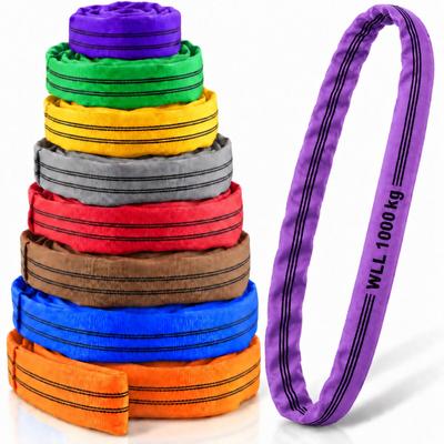 Baumarktplus Rundschlinge 1000kg 1 to lila 4m Umfang Hebeband Hebeschlinge Kran Hebegurt