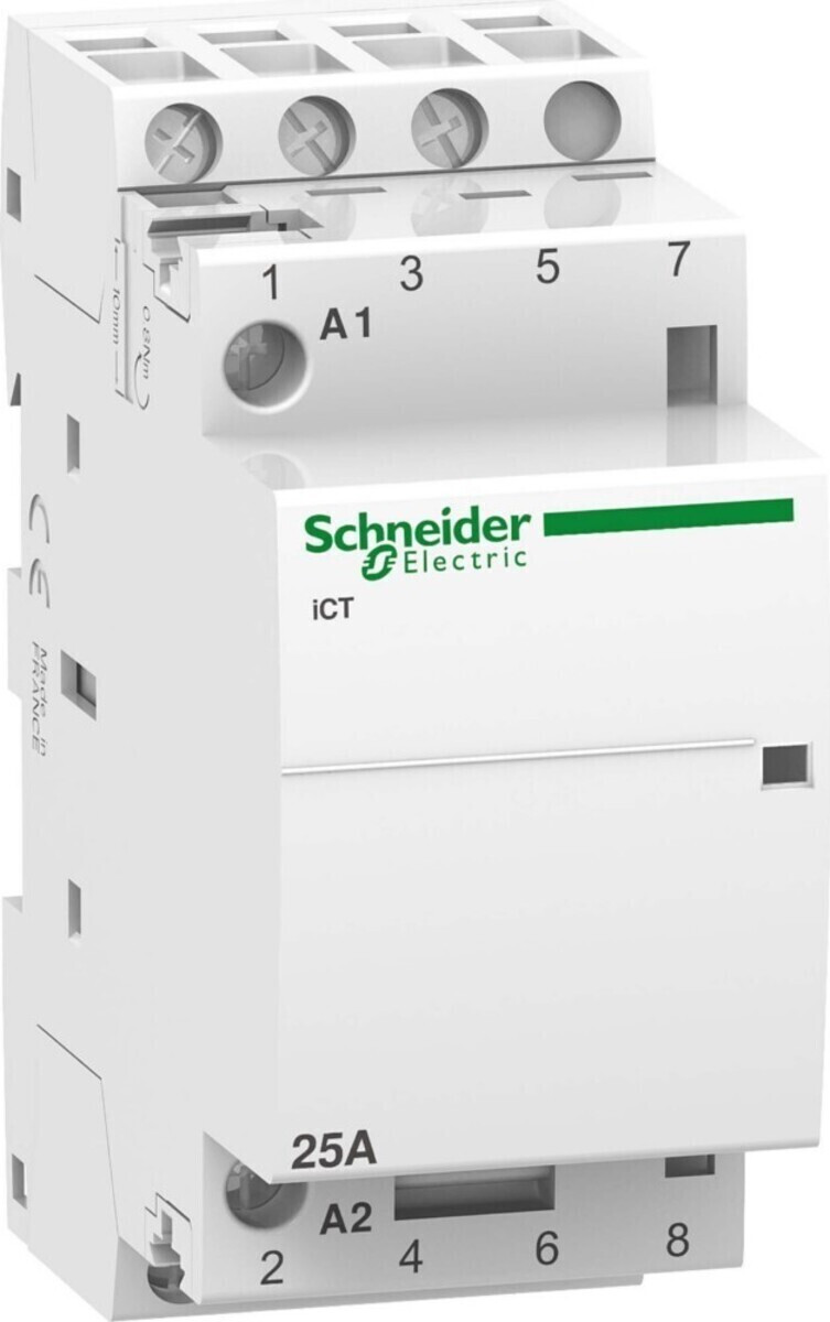 Schneider Electric A9C20833 iCT installatiebeveiliging 25A 3S 220/240V 50Hz Wit