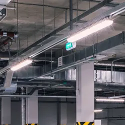 2er Set LED 44 Watt Wannen Röhren Leuchten Decken Strahler Garagen Keller Lampen