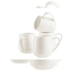 MÄSER Kaffeebecher 41 cl, 4-er set, postsicher, Serie TAYA