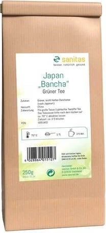 Grüner TEE Japan Bancha 250 g Tee