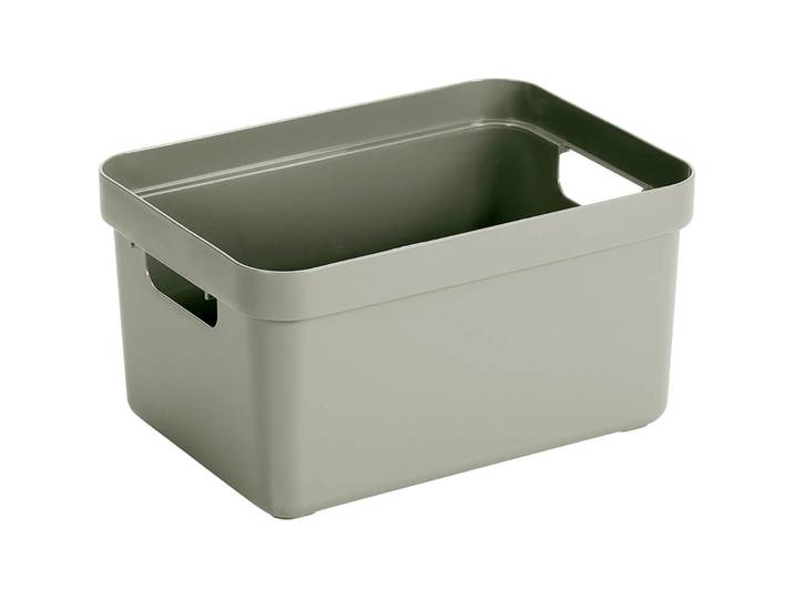 Box Sigma home hellgrün H 12.2 cm - Material: Kunststoff - Box