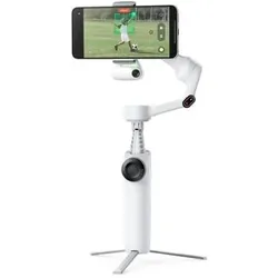 Insta360 Flow 2 AI Tracker Bundle (Smartphone, 0.30 kg), Gimbal, Weiss
