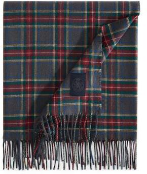 Tommy Hilfiger Printed Reversible Throw Blanket