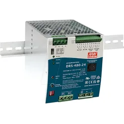MW DRS-480-24 - Schaltnetzteil, Hutschiene 480 W, 24V 15,4 A