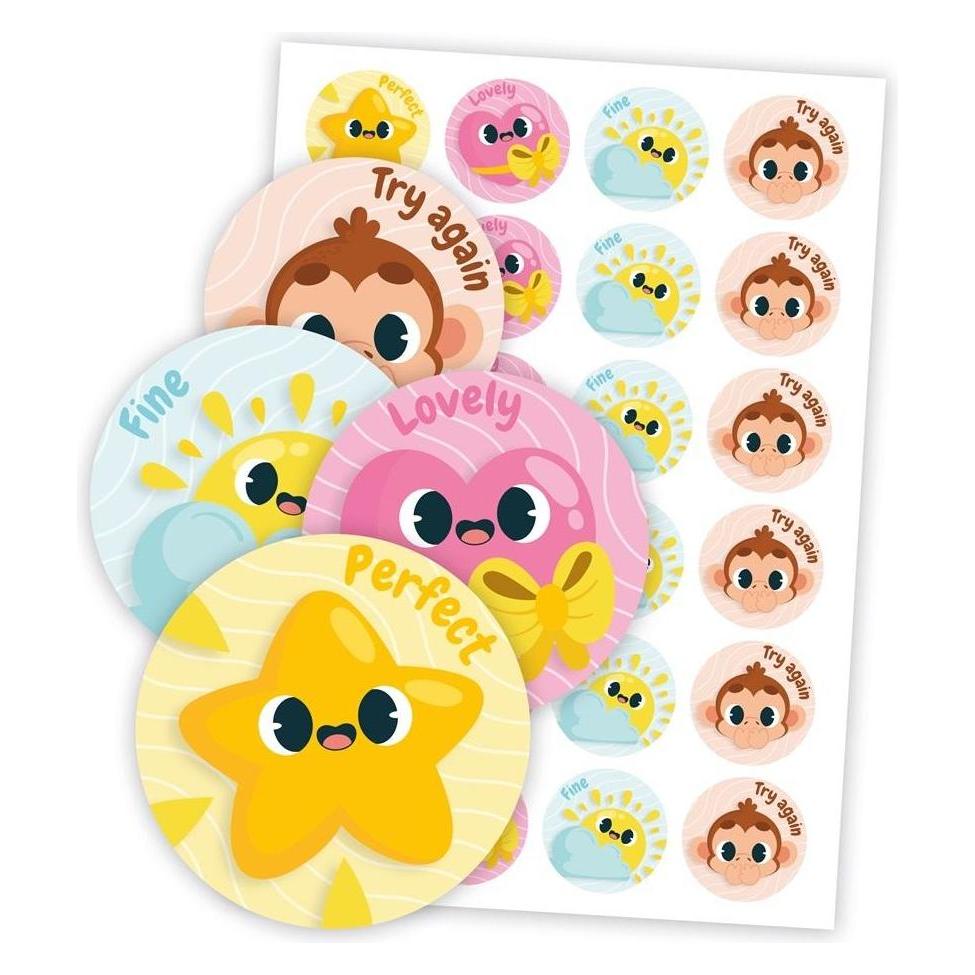 LearnHow Motivierende Aufkleber - englische Sprache. Sorten 48 Stk (48 Sticker) (47604613)